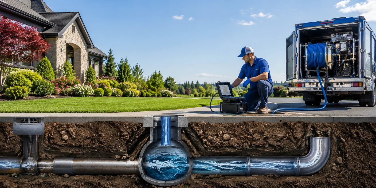 Drainage restoration information for Andover, NJ